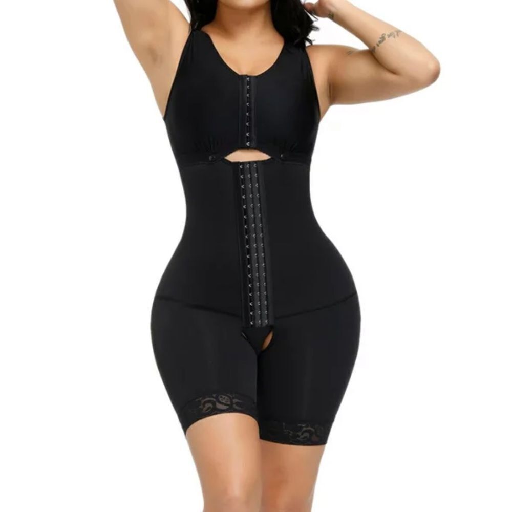 JOSHINE Overbust Bodysuit Shapewear for Women‎ Black 3XL NWT in packaging